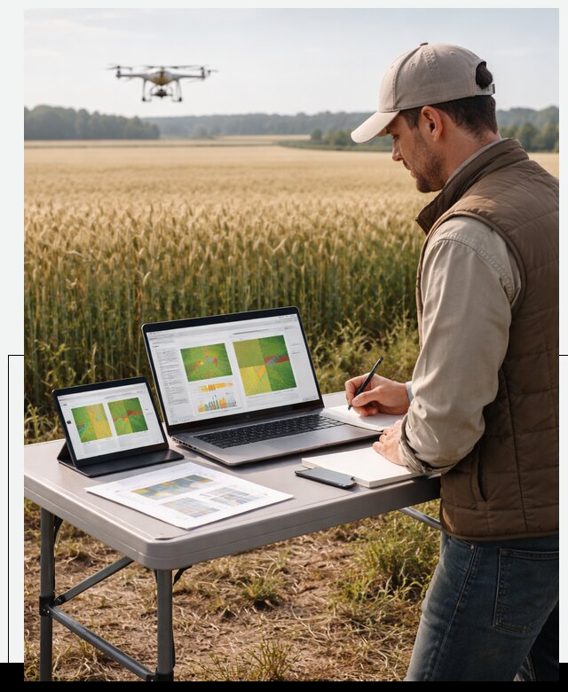 Система AI прогнозирования урожайности для точных агрономий в Грозном