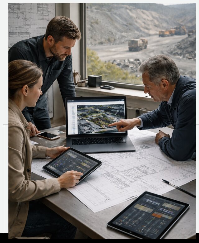 Разработка и внедрение систем для горнодобычи в Грозном