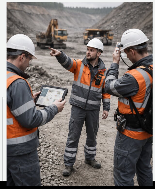 Система контроля персонала для горнодобывающей отрасли в Грозном