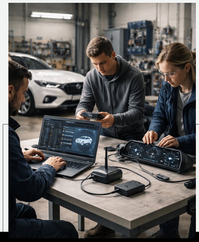 Разработка Connected Car и ПО для автопрома в Грозном